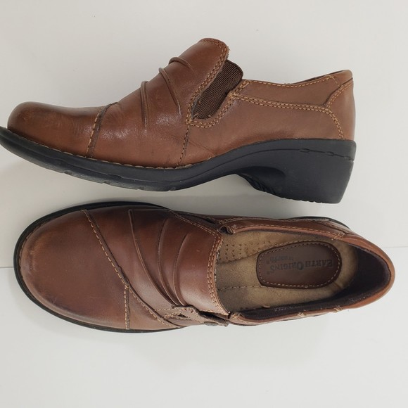 Earth Origins Shoes Earth Origins Brown Leather Loafers Size 75 M Poshmark